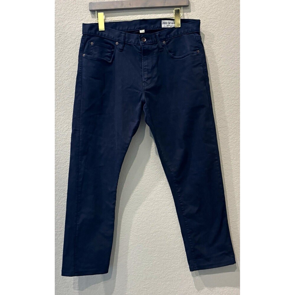 Todd Snyder Men’s 31 x 30 Navy 5 Pocket Chino Pants Dark Wash Straight Leg